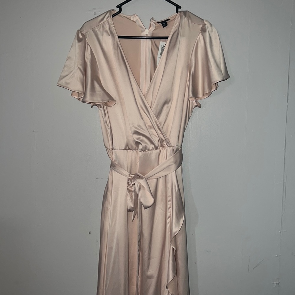 Torrid silk wrap dress size 16